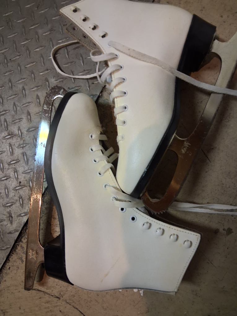 White Figure Skates