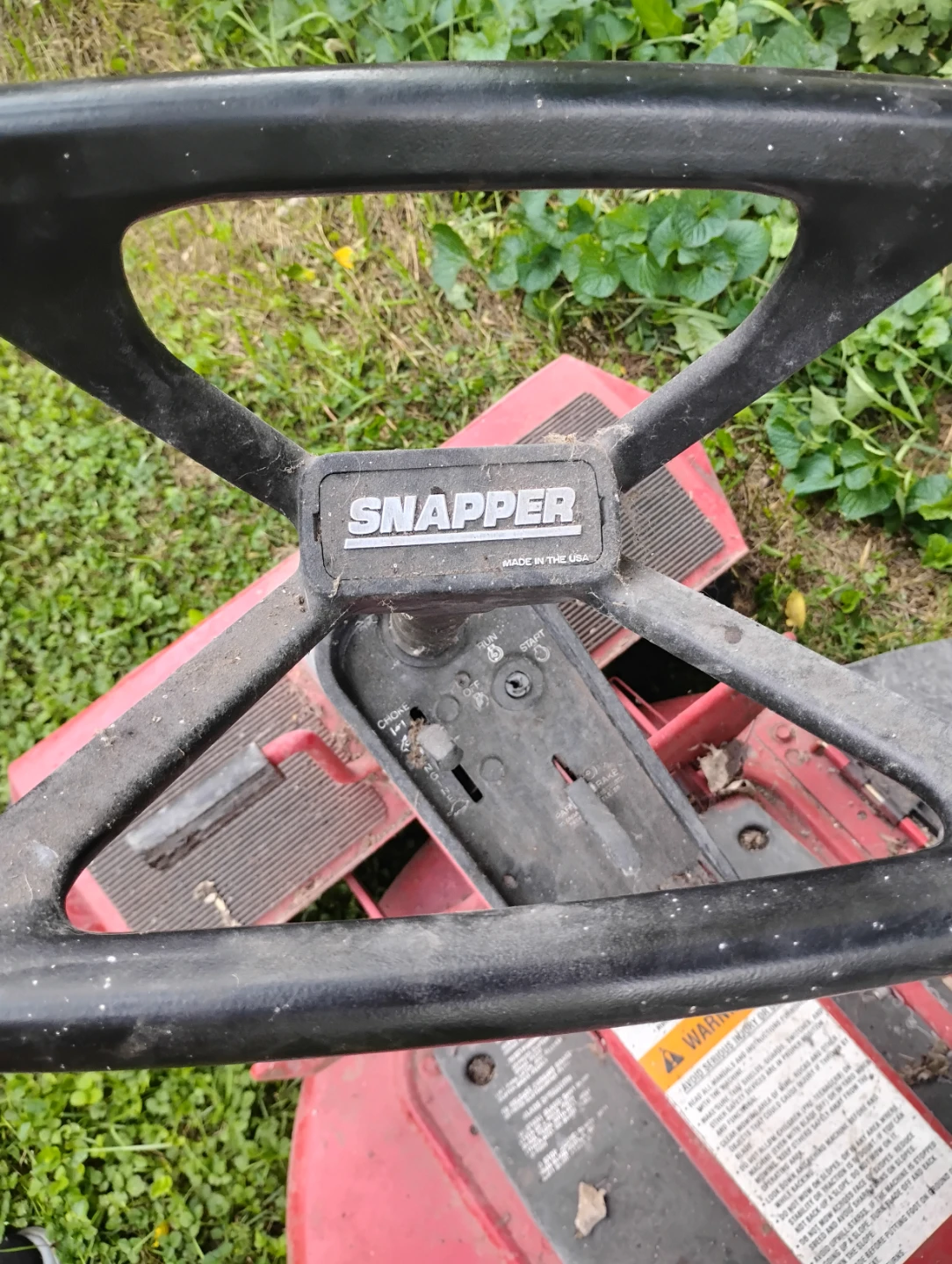 Snapper Riding Mower with Kohler Command 15 Engine - photo 5