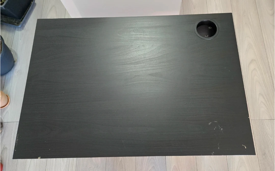 IKEA Black-Brown Micke table - photo 2