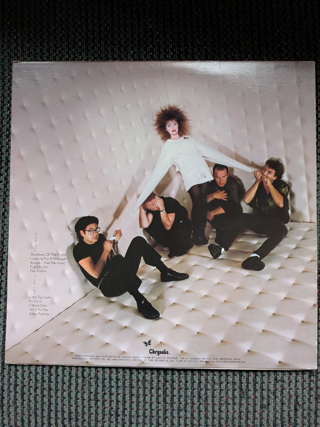 Pat Benatar – Get Nervous Vinyl LP - photo 2