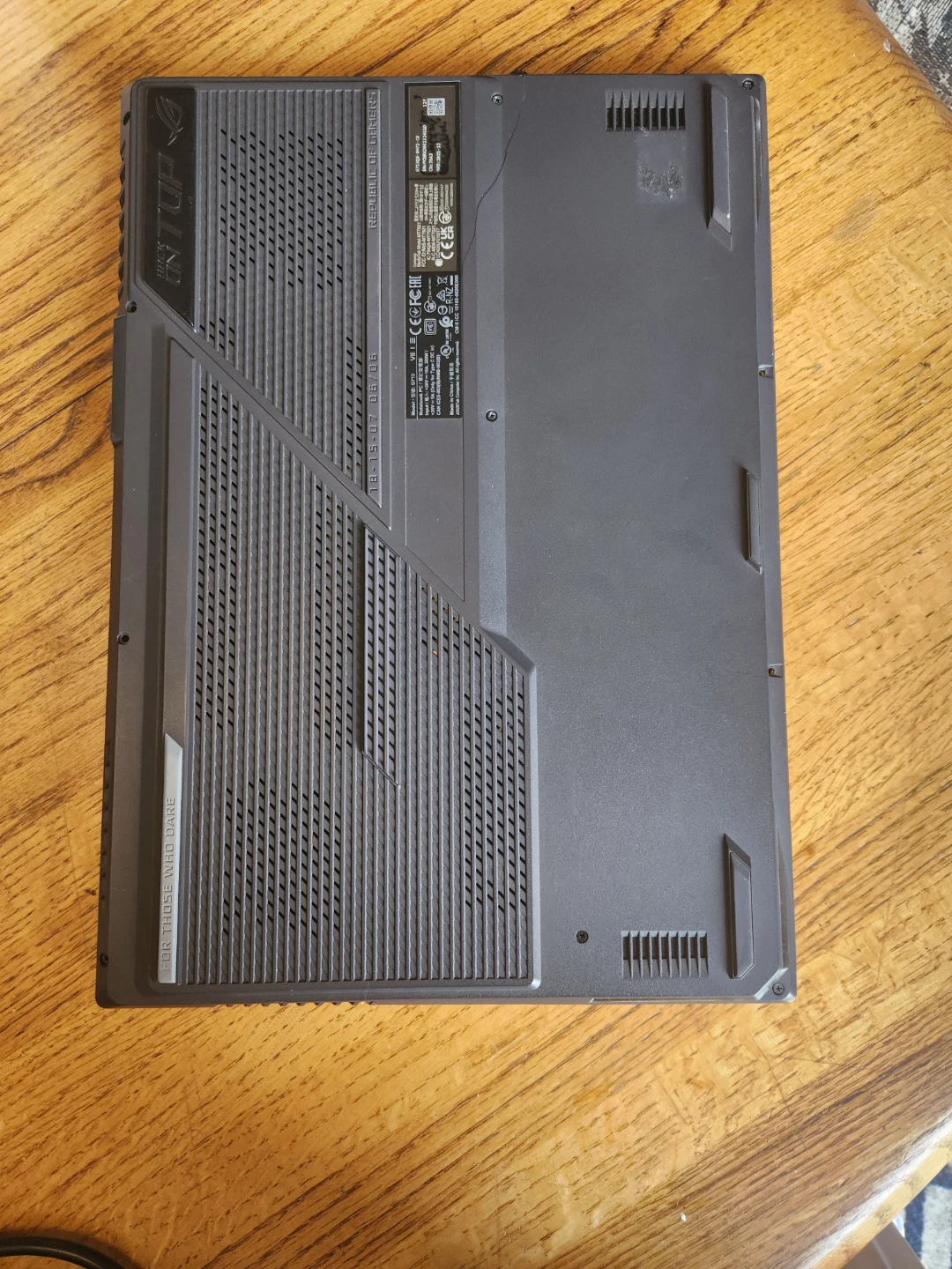 ASUS ROG Strix G17 Laptop for Parts - photo 5