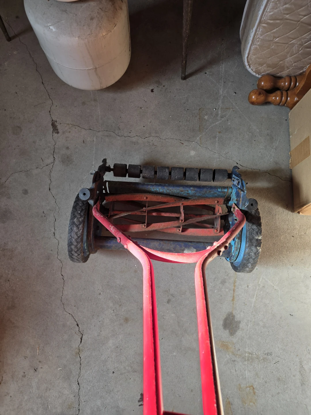 Manual Push Reel Lawn Mower - photo 2