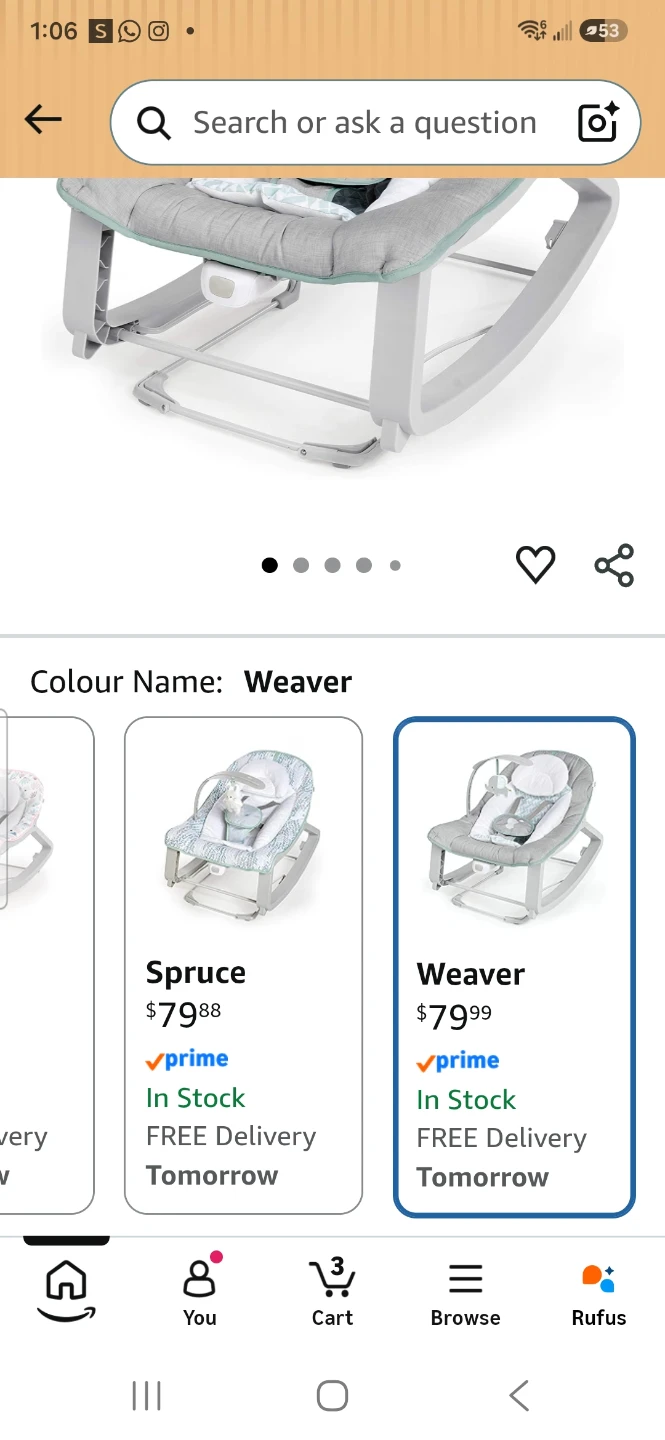 Brand new Ingenuity 3-in-1 Grow With Me Bouncer - photo 2
