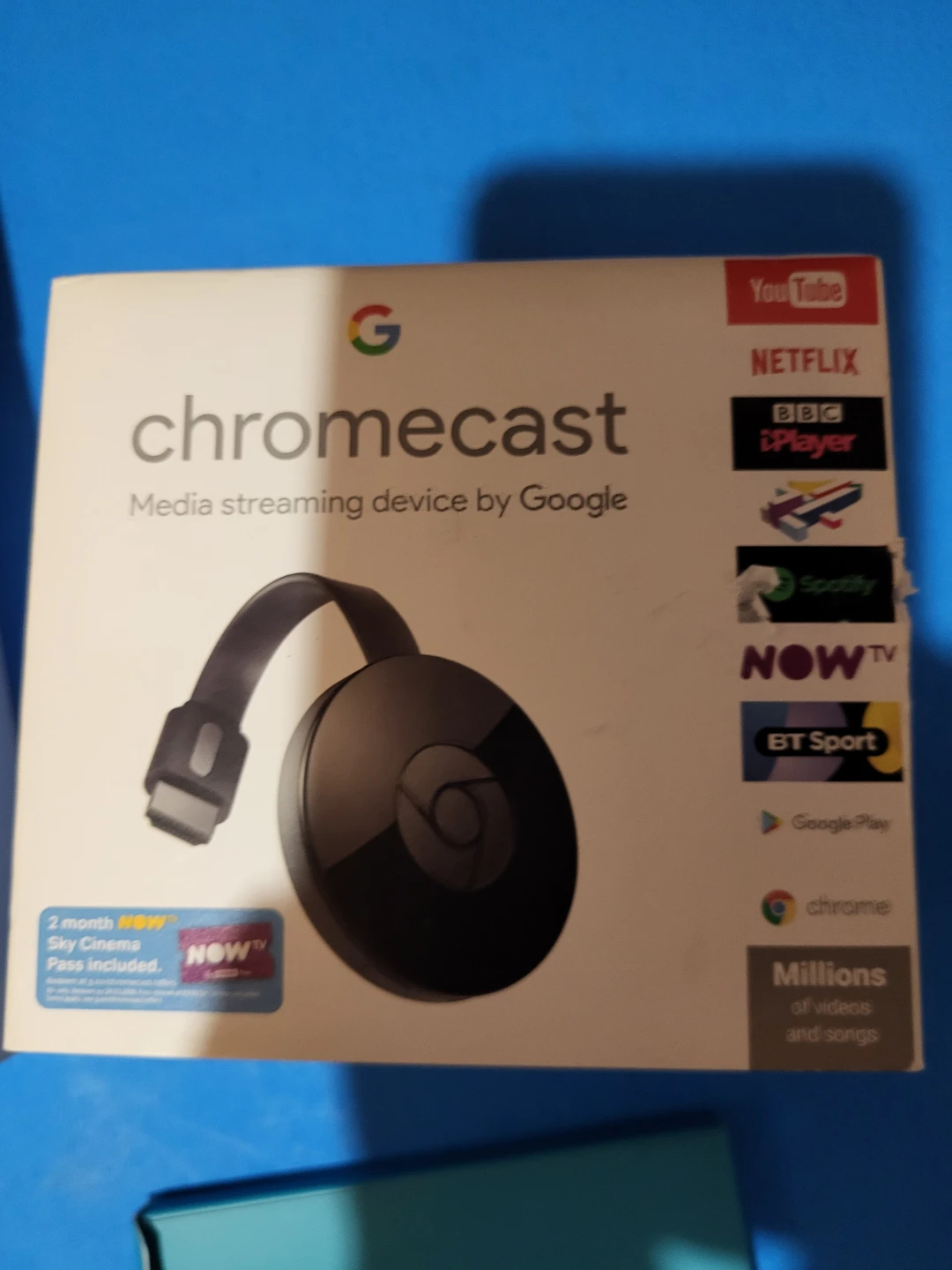 Google Chromecast Media Streaming Device - photo 3