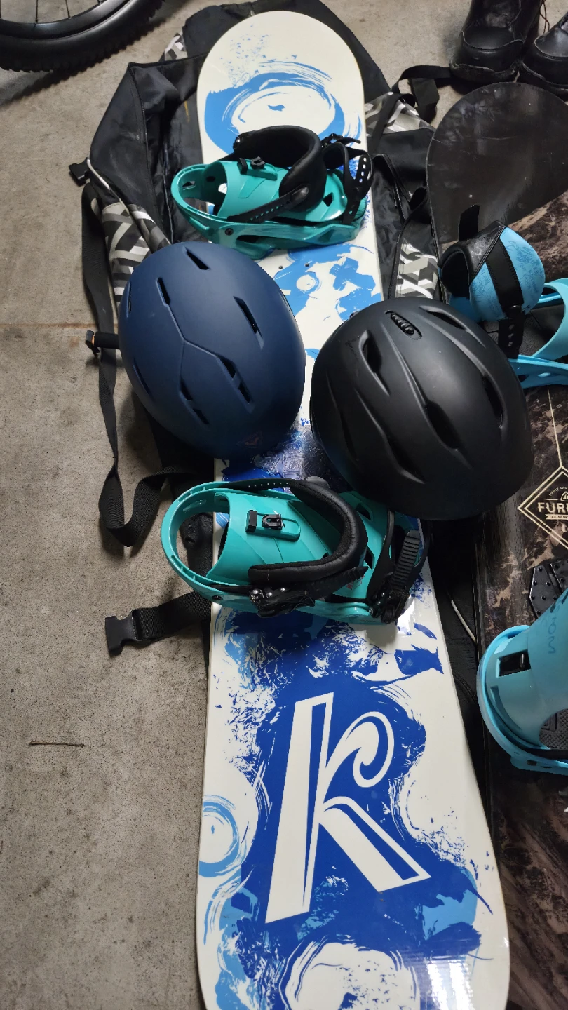 Complete Snowboard 2 Sets -  Firefly 148 & Option 160 Kokane - photo 5