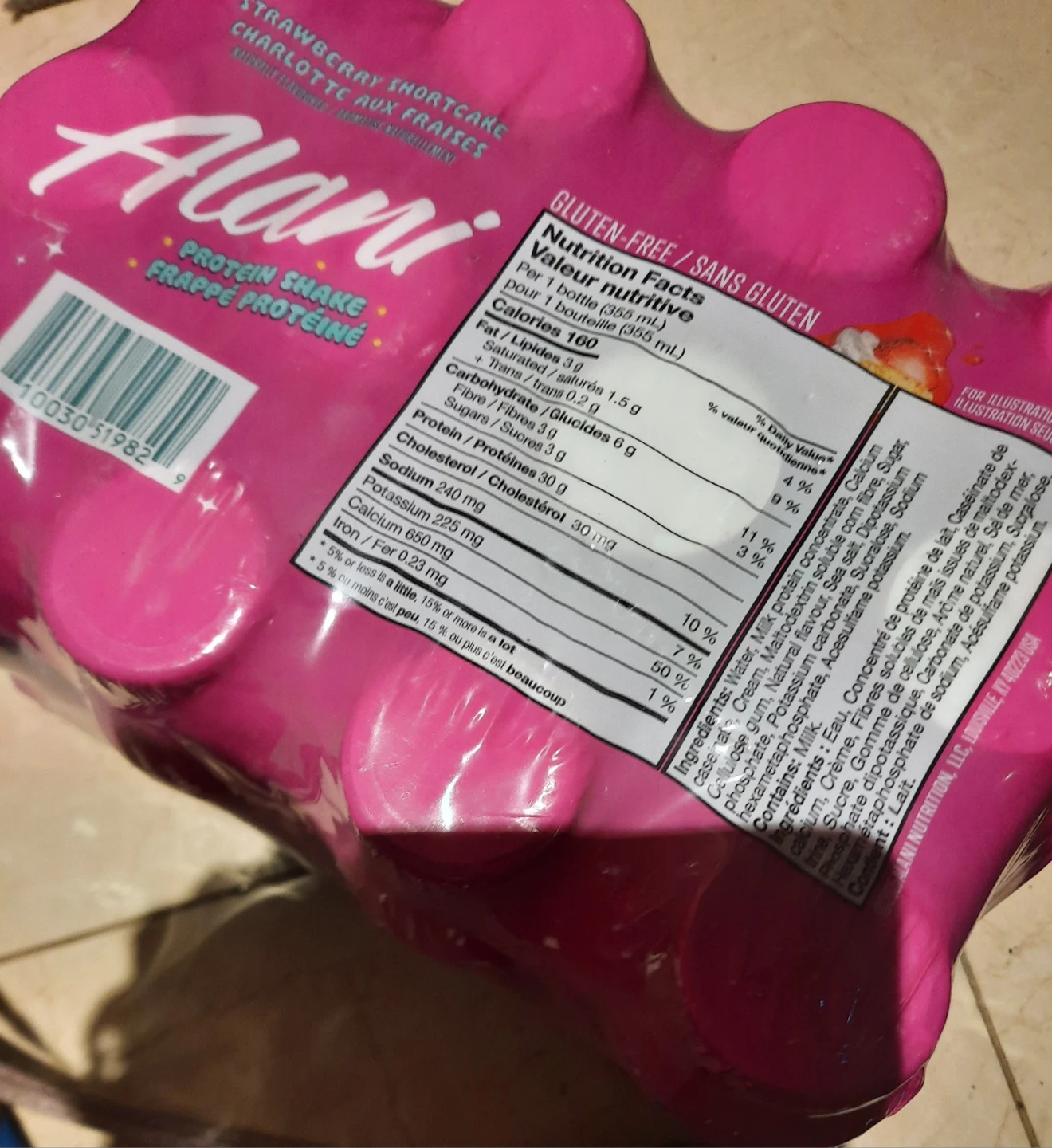 NWT Alani Strawberry Shortcake Protein Shake 12-Pack - photo 2