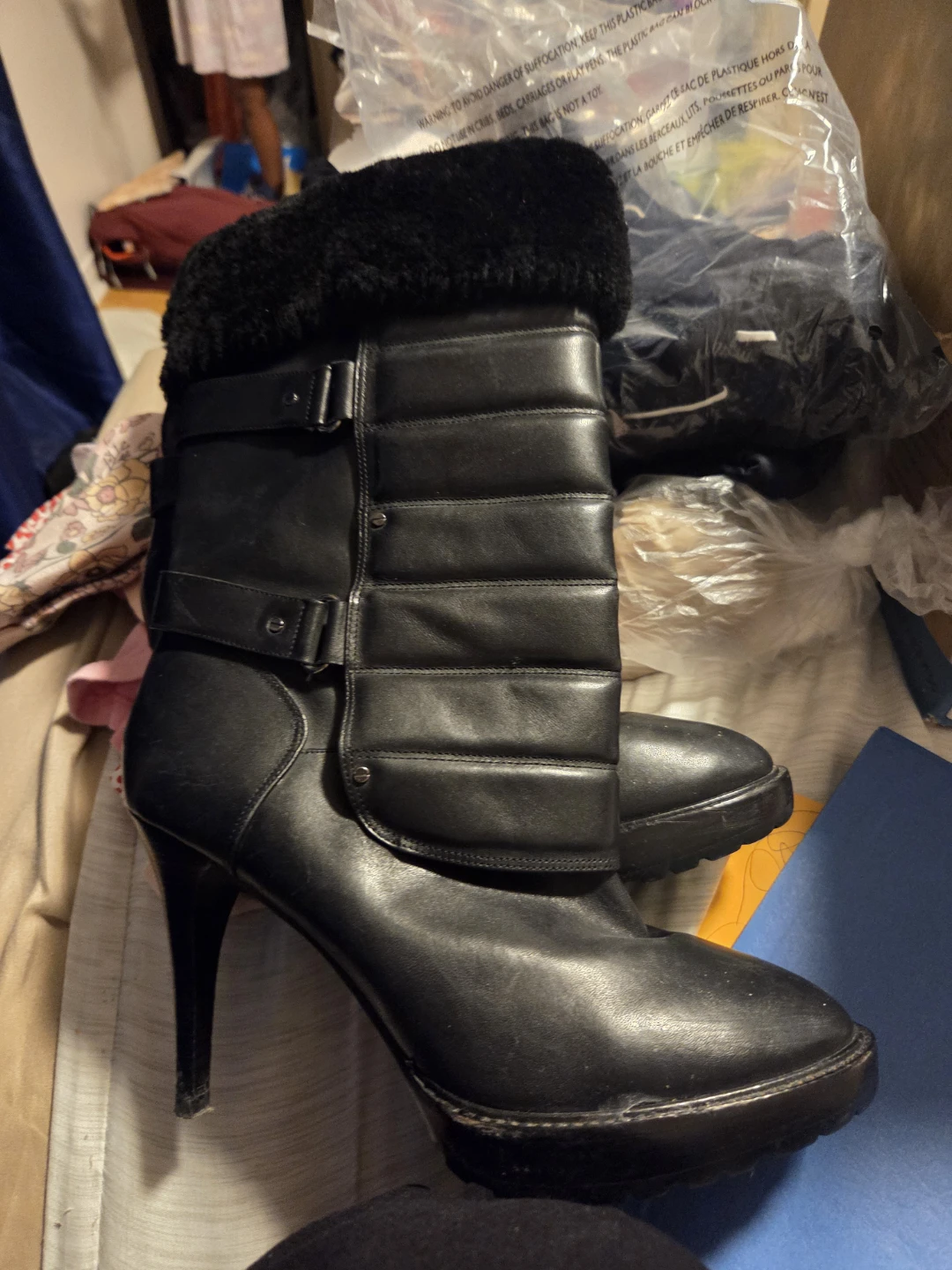 Kenneth Cole Tripping Billy Black Boots - photo 2