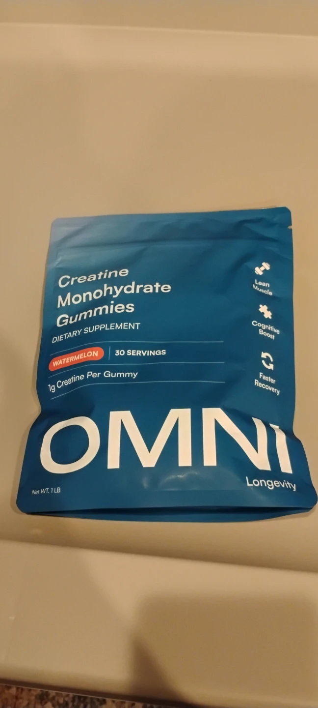OMNI Longevity Creatine Monohydrate Gummies Watermelon