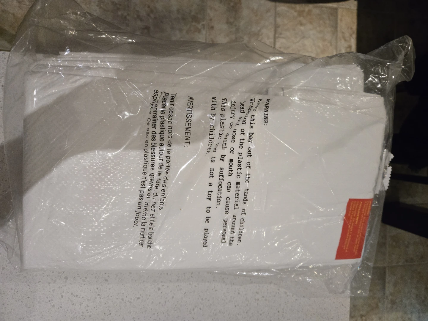 2 Pack HDG White Light Duty Tarps 12ft x 14ft - photo 2