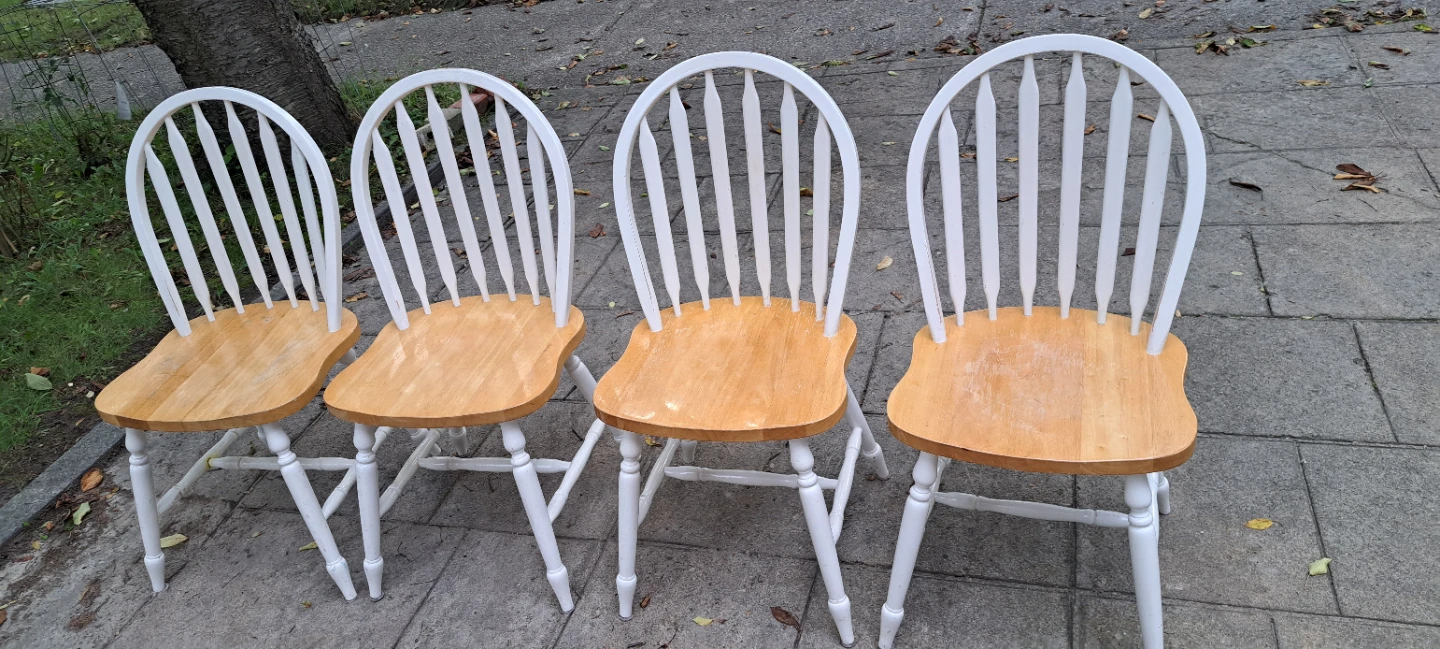 Drop-leaf Dining Table and 4 Chairs - photo 2