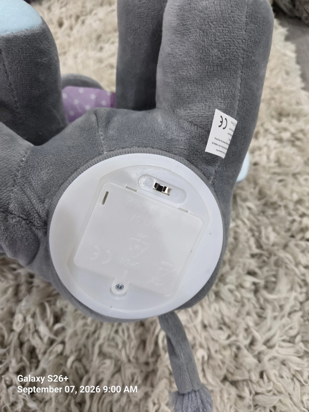 Interactive Elephant Musical Plush Toy - photo 4