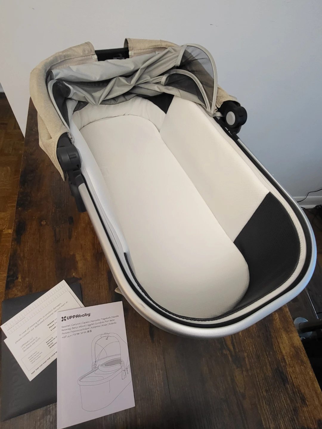 UPPAbaby Bassinet V3 - Great Condition / Full Set - photo 5