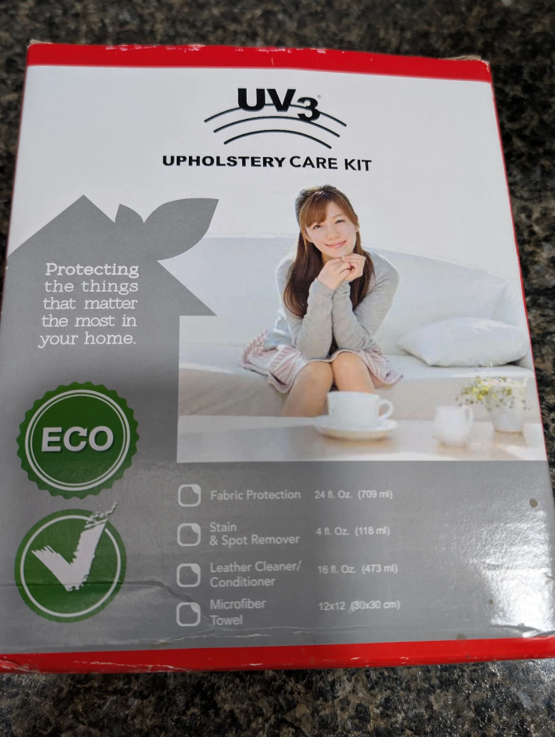 UV3 Upholstery Care Kit NEW