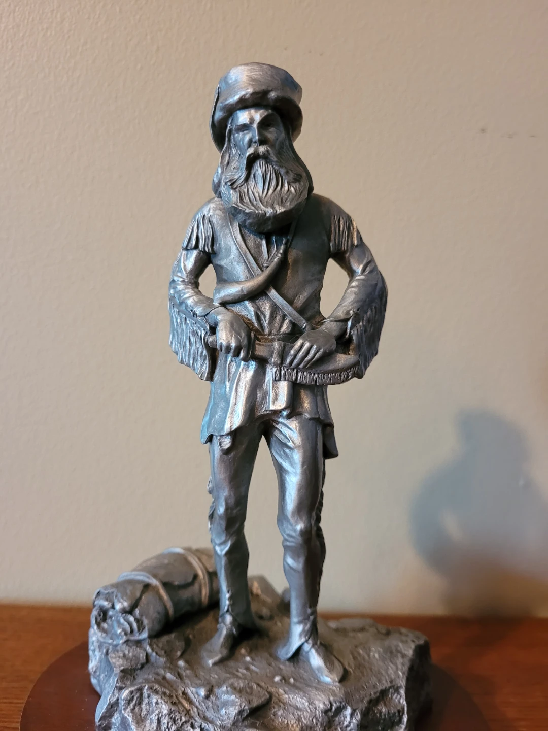 The mountain man. By Anne McGrory in pewter Chilmark USA - photo 4
