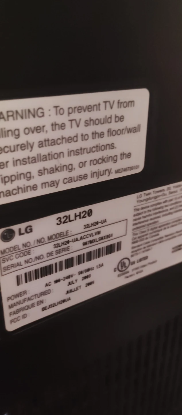 LG 32-inch LED Television - photo 3