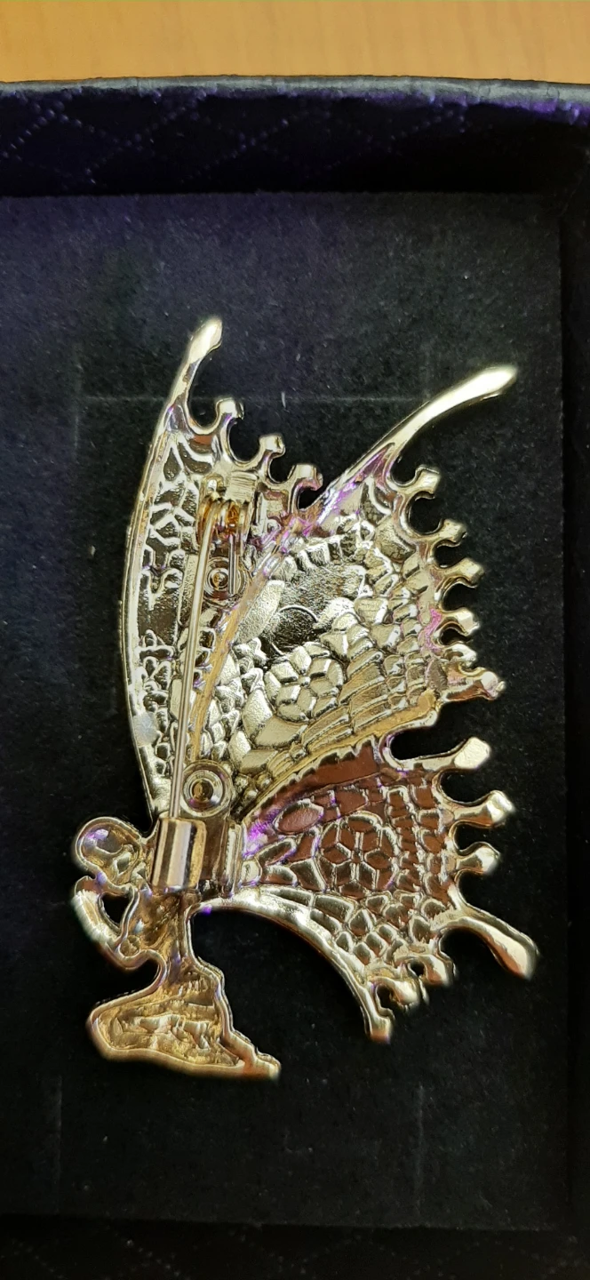 Kneeling Fairy Angel brooch - photo 4