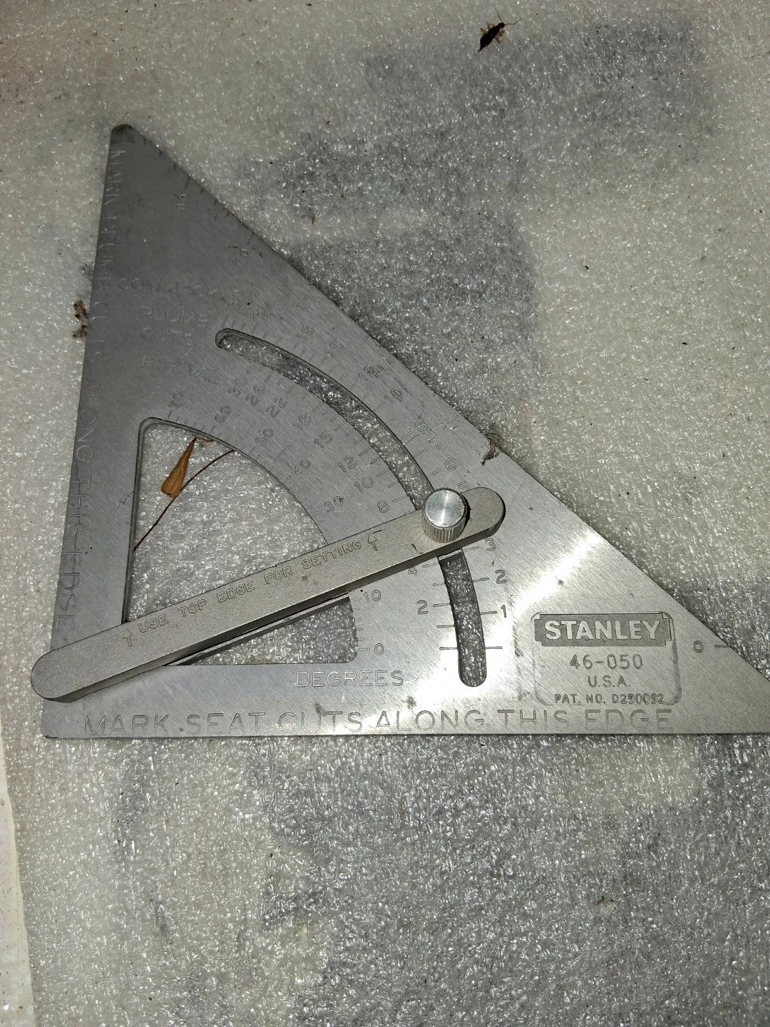 Stanley 46-050 Adjustable Rafter Square - photo 2