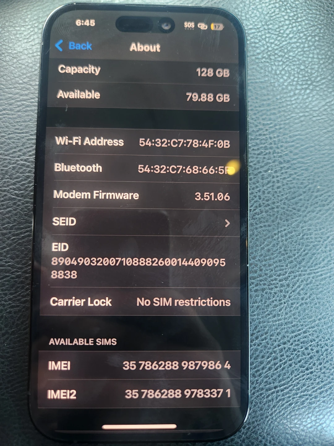 iPhone 14 Pro 128GB Unlocked - photo 5