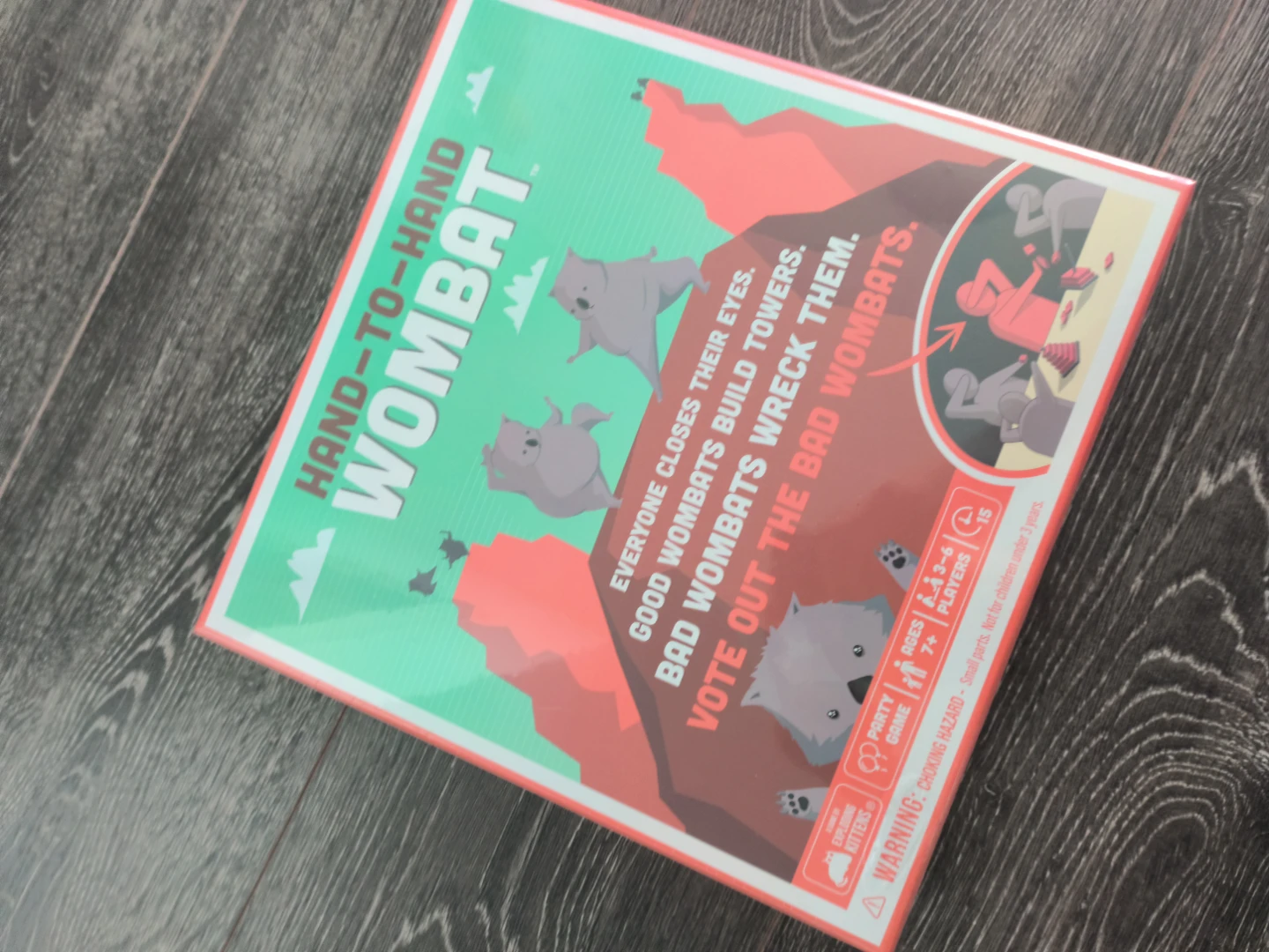 Hand-to-Hand Wombat Board Game – Brand New / Unopened