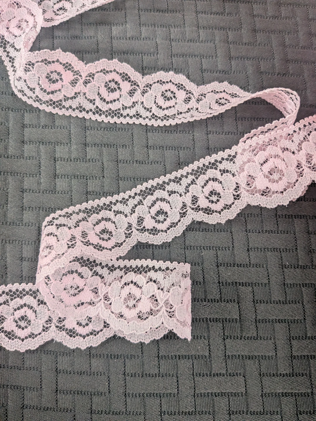 LightPink floral Lace Trim New  $1 per yard - photo 3