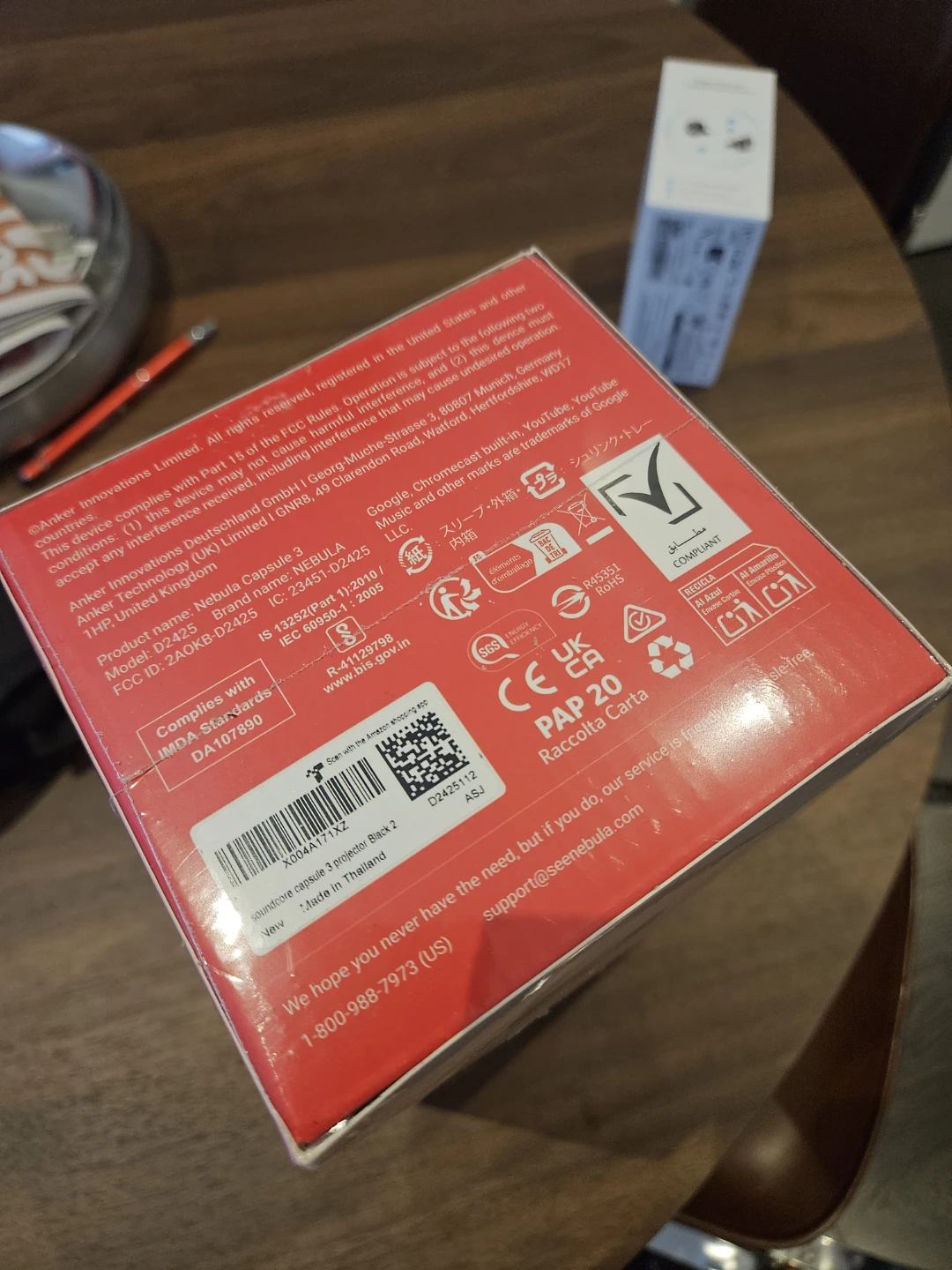 Anker Nebula Capsule 3 Pocket Projector brand new sealed - photo 3