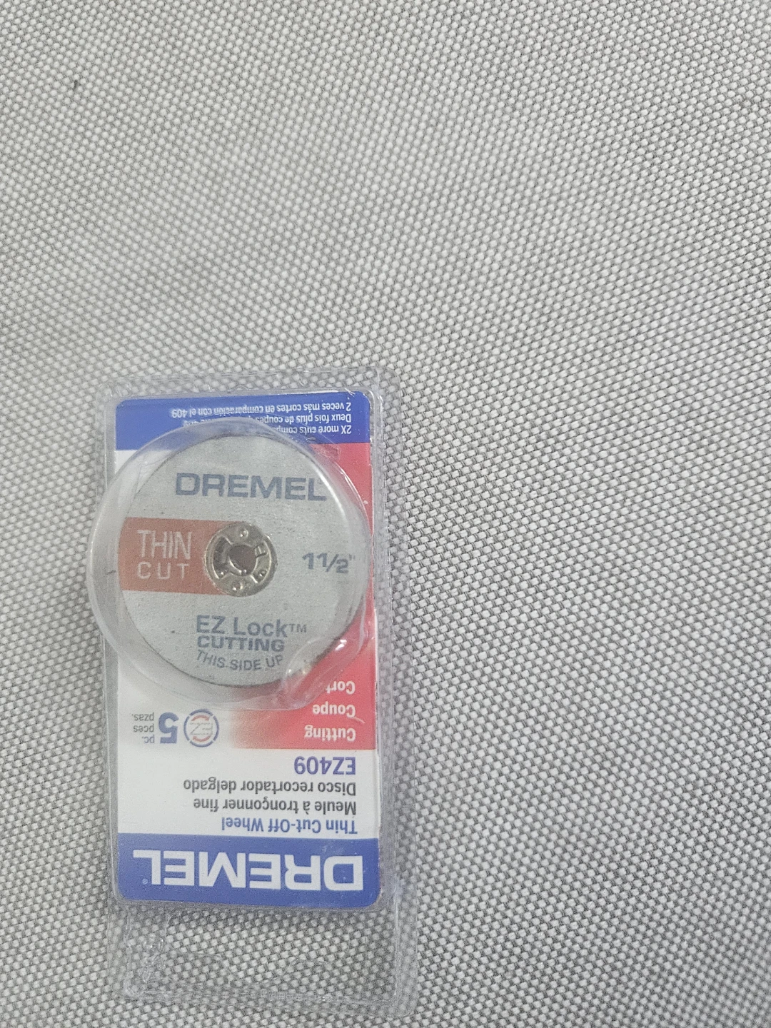 Dremel EZ Lock Thin Cut-Off Wheels 5-Pack