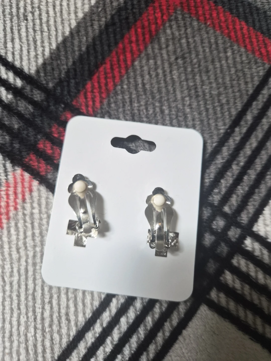 Silver-tone Clip-on Earrings - photo 2