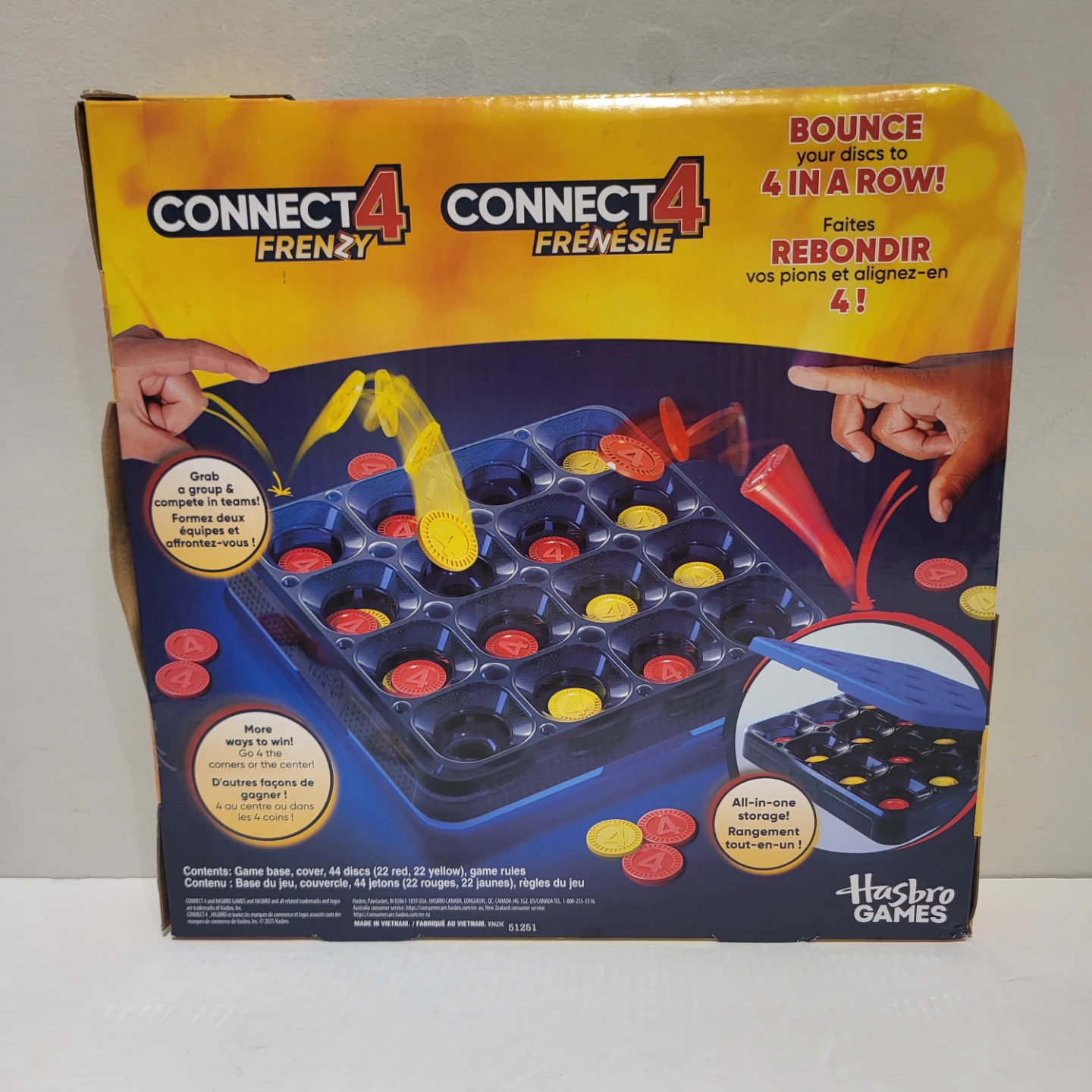 Hasbro Connect 4 Frenzy Board Game - photo 2