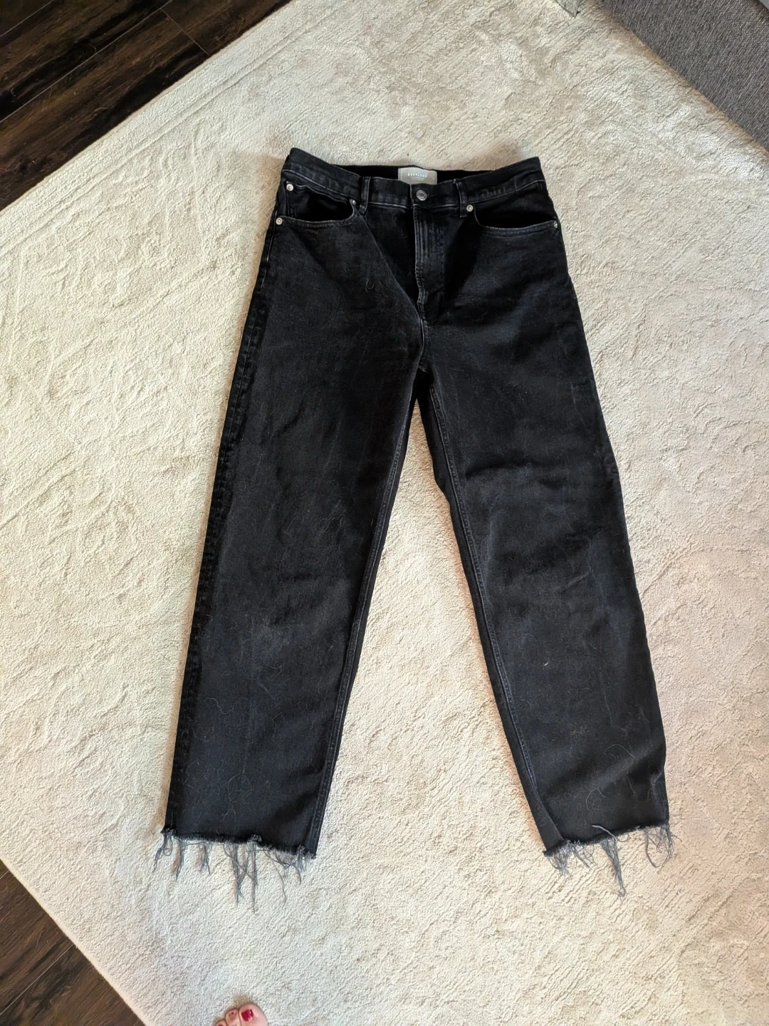 Everlane The Way High Jean Black