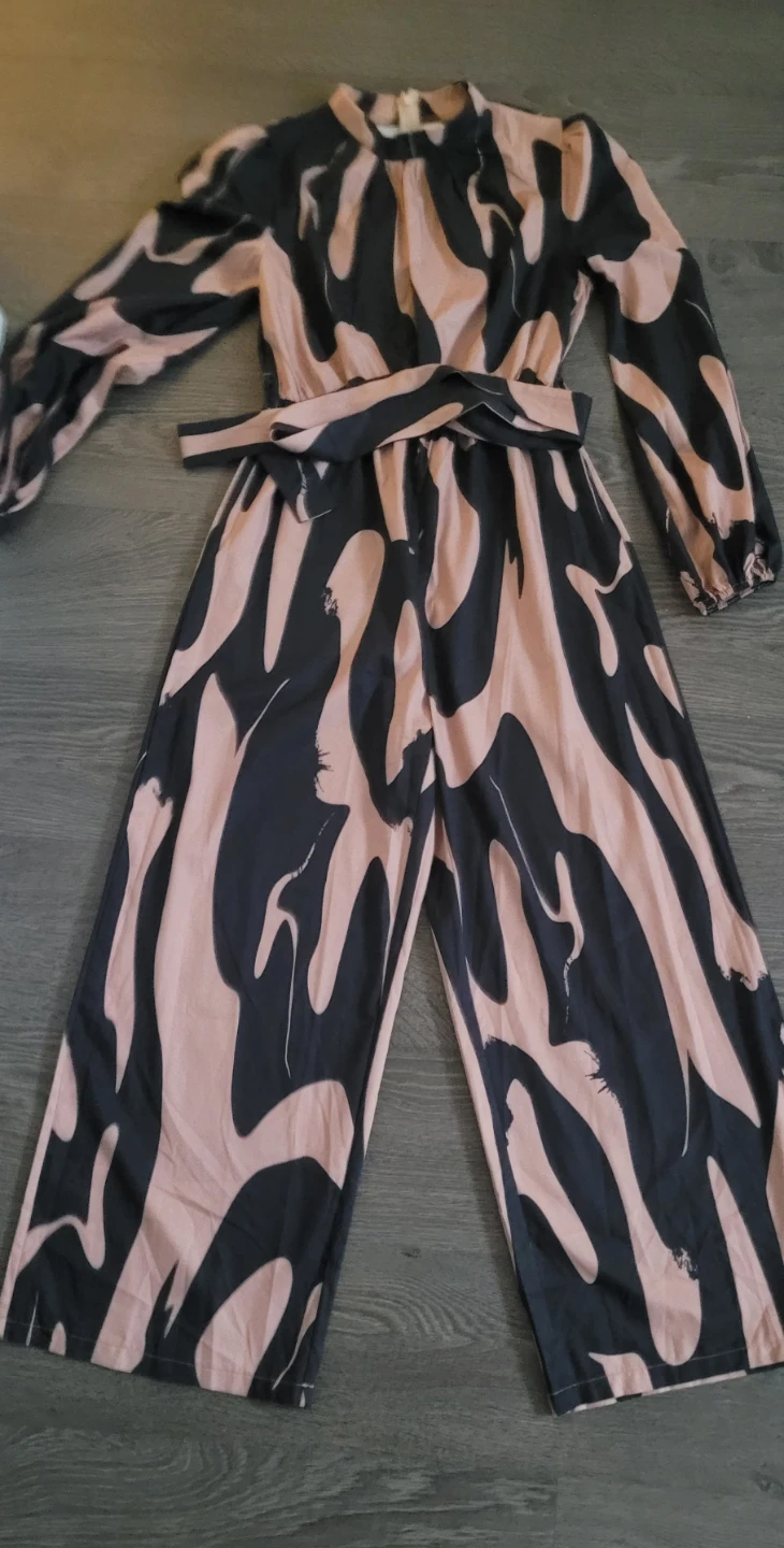 VavaBold Long Sleeve Wide Leg Belted Jumpsuit - photo 2