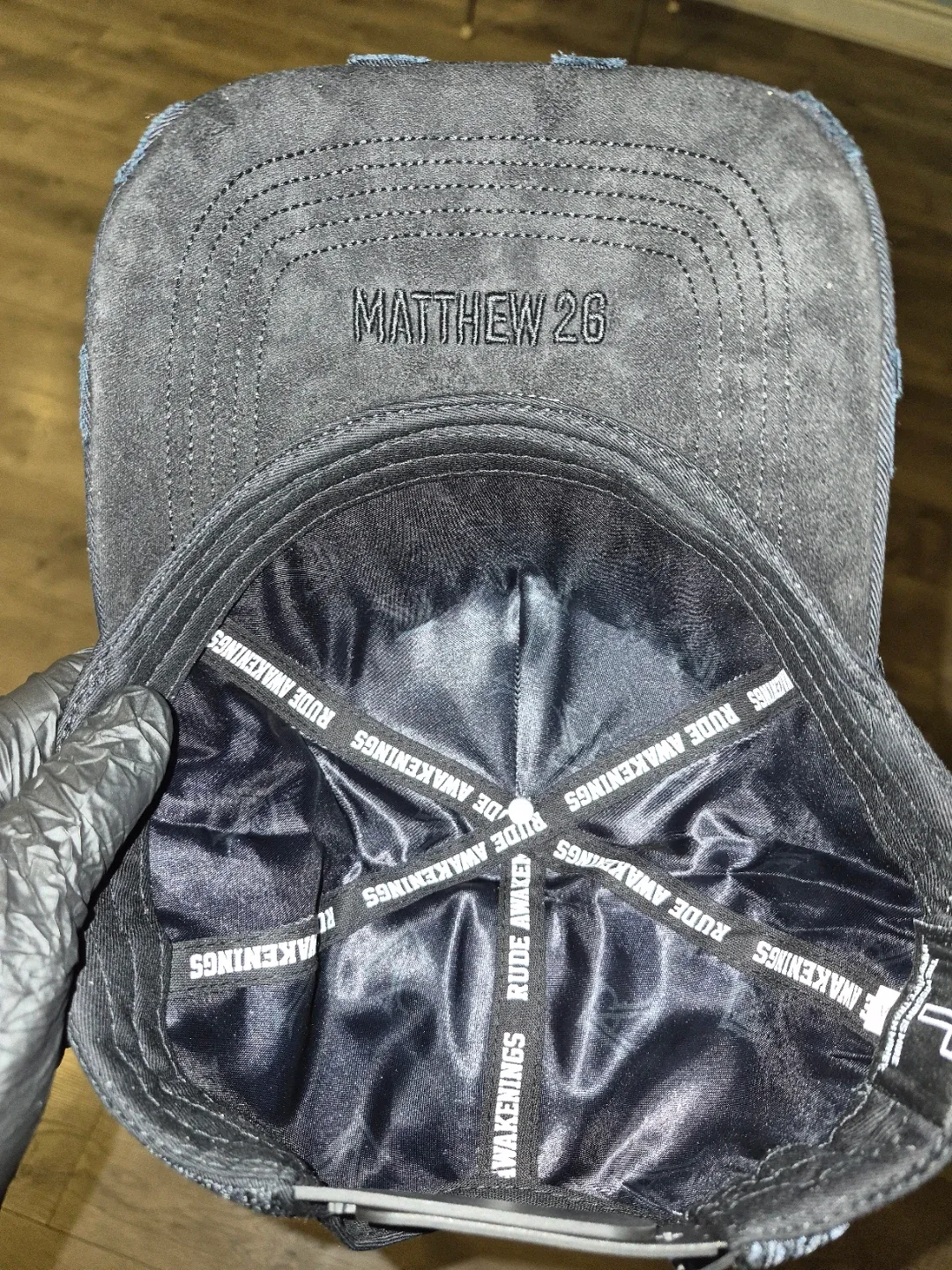 Rude Awakenings Black Graphic Snapback Cap - photo 5