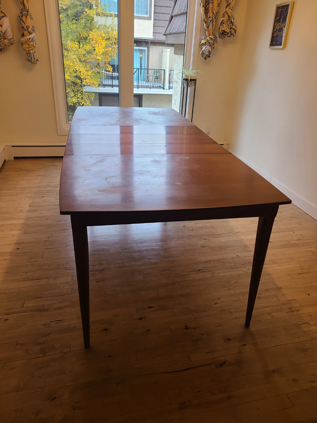 Mid-century 1965 Kentucky Wooden Dining Table