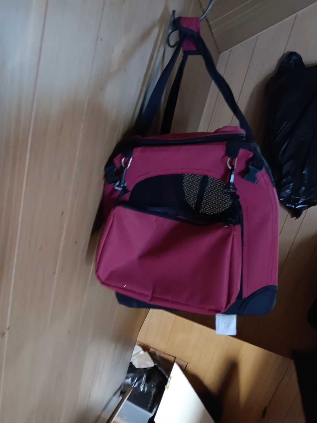 Red and Black Pet Carrier - photo 2