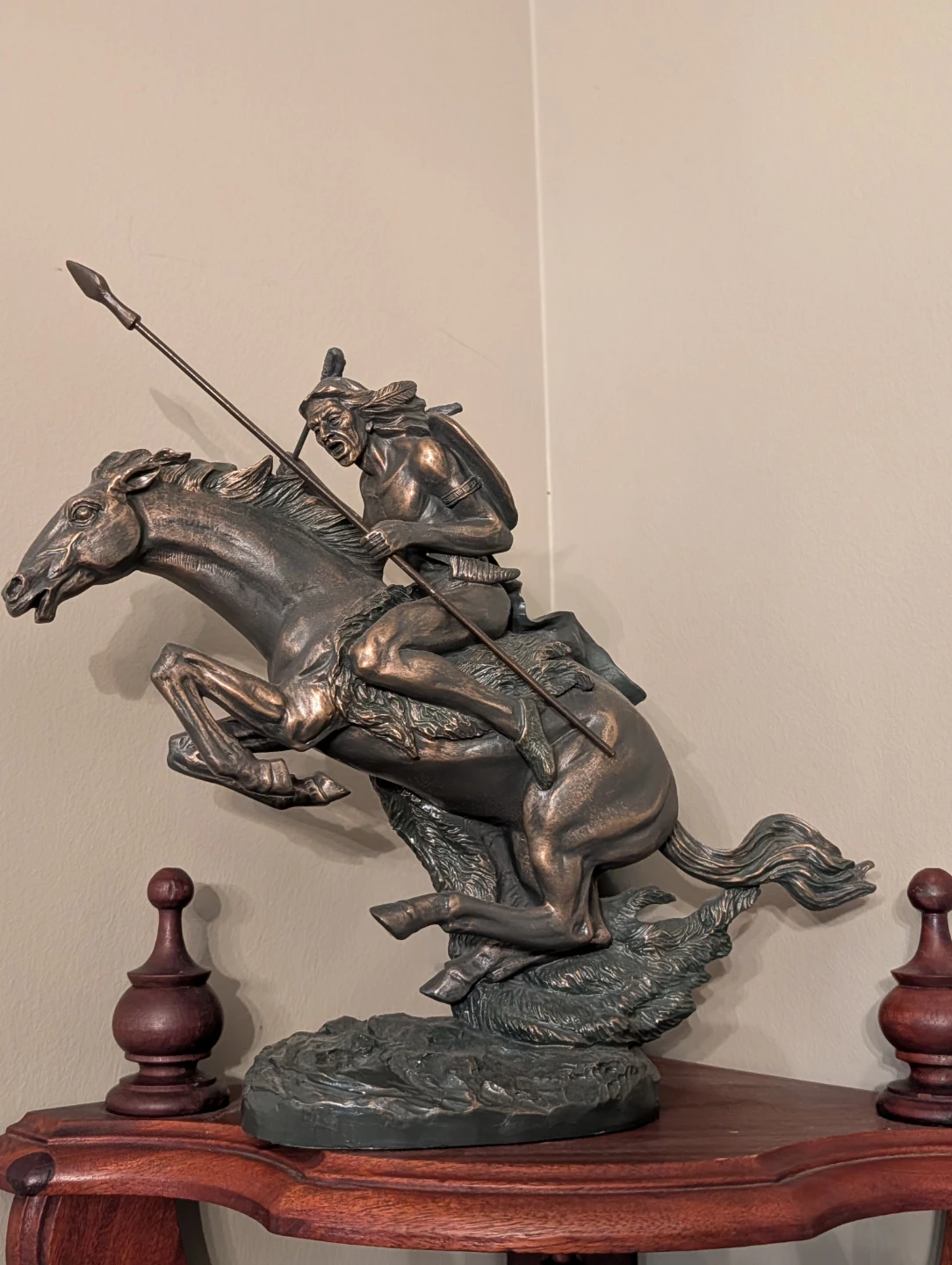 Native Rider Sculpture - photo 2
