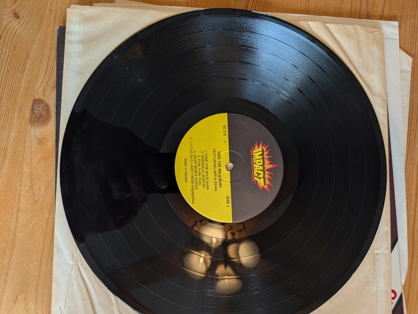 Jan & Dean – Ride The Wild Surf Vinyl LP – Canadian Pressing - photo 3