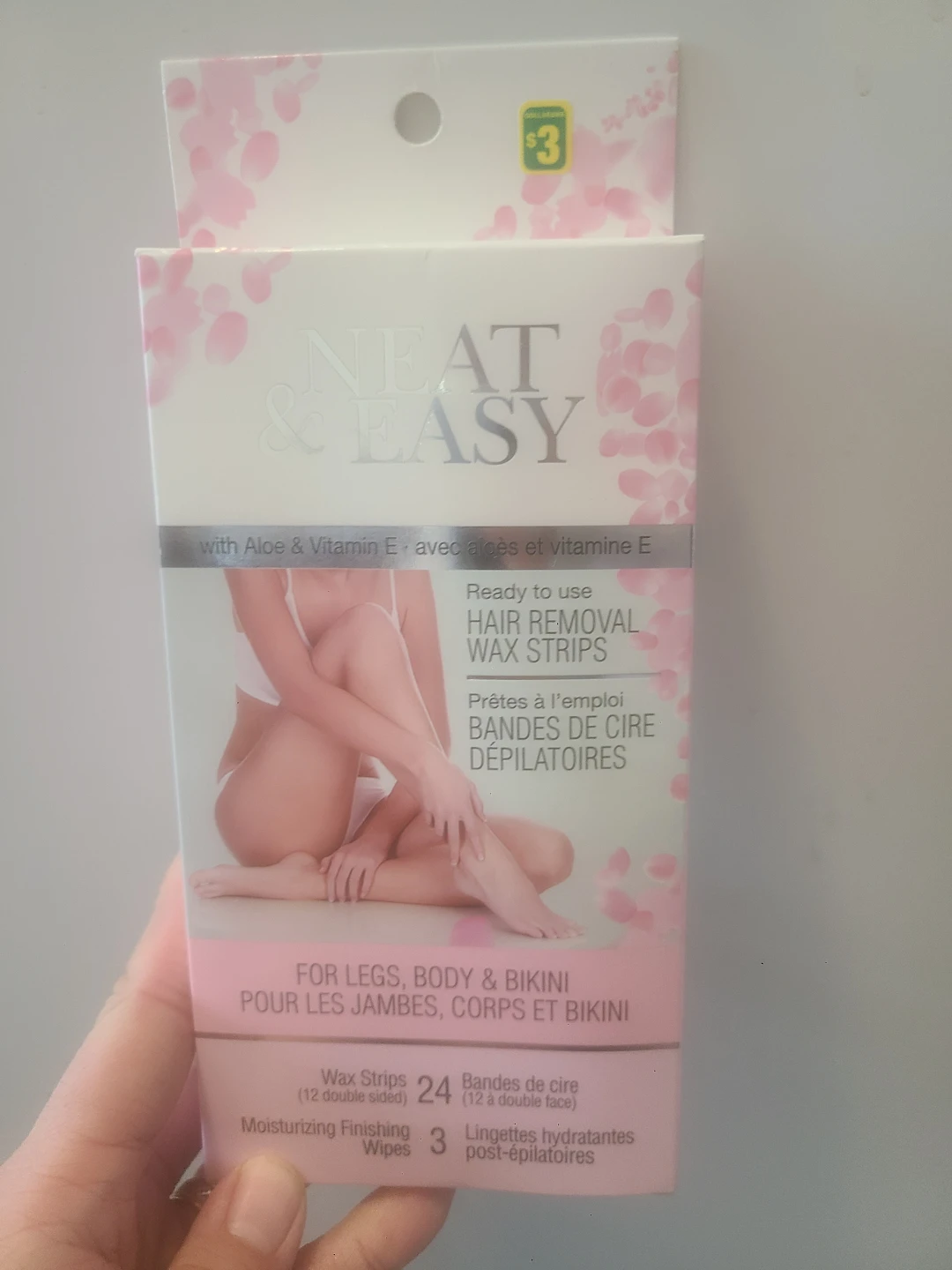 Neat & Easy Hair Removal Wax Strips 🏈