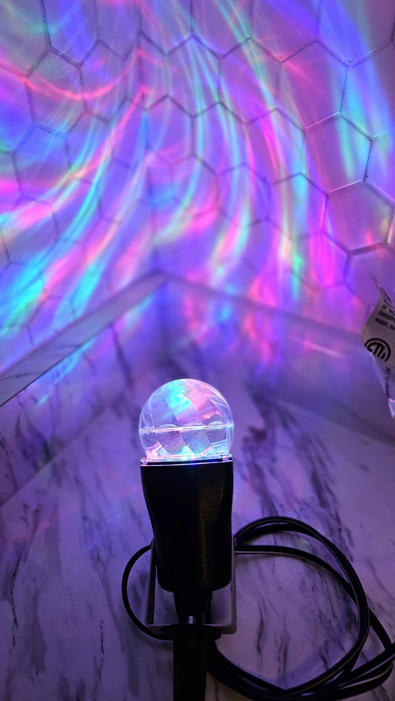 LED Multi-Colour Rotating Landscape Light Outdoor and Indoor use