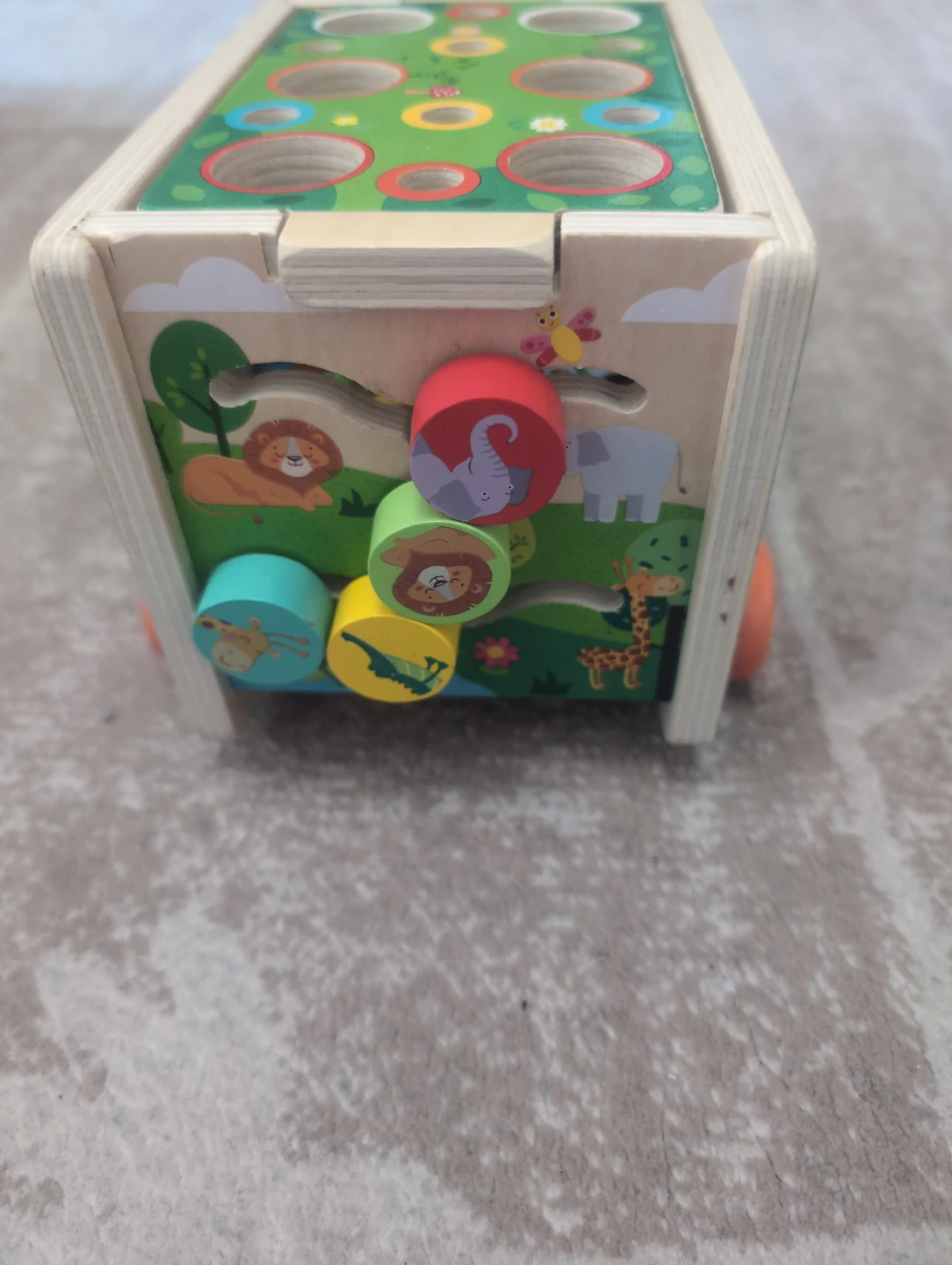 Wooden Activity Bus Toy - photo 3