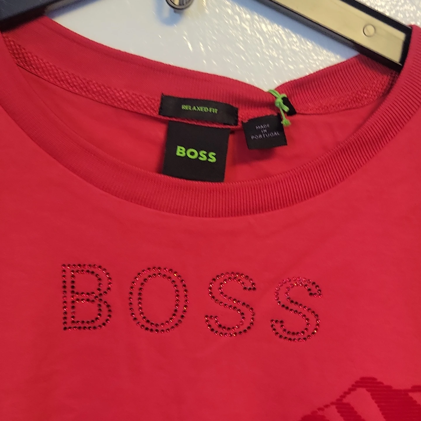 BOSS Red Relaxed Fit Tiger Graphic T-Shirt - photo 4