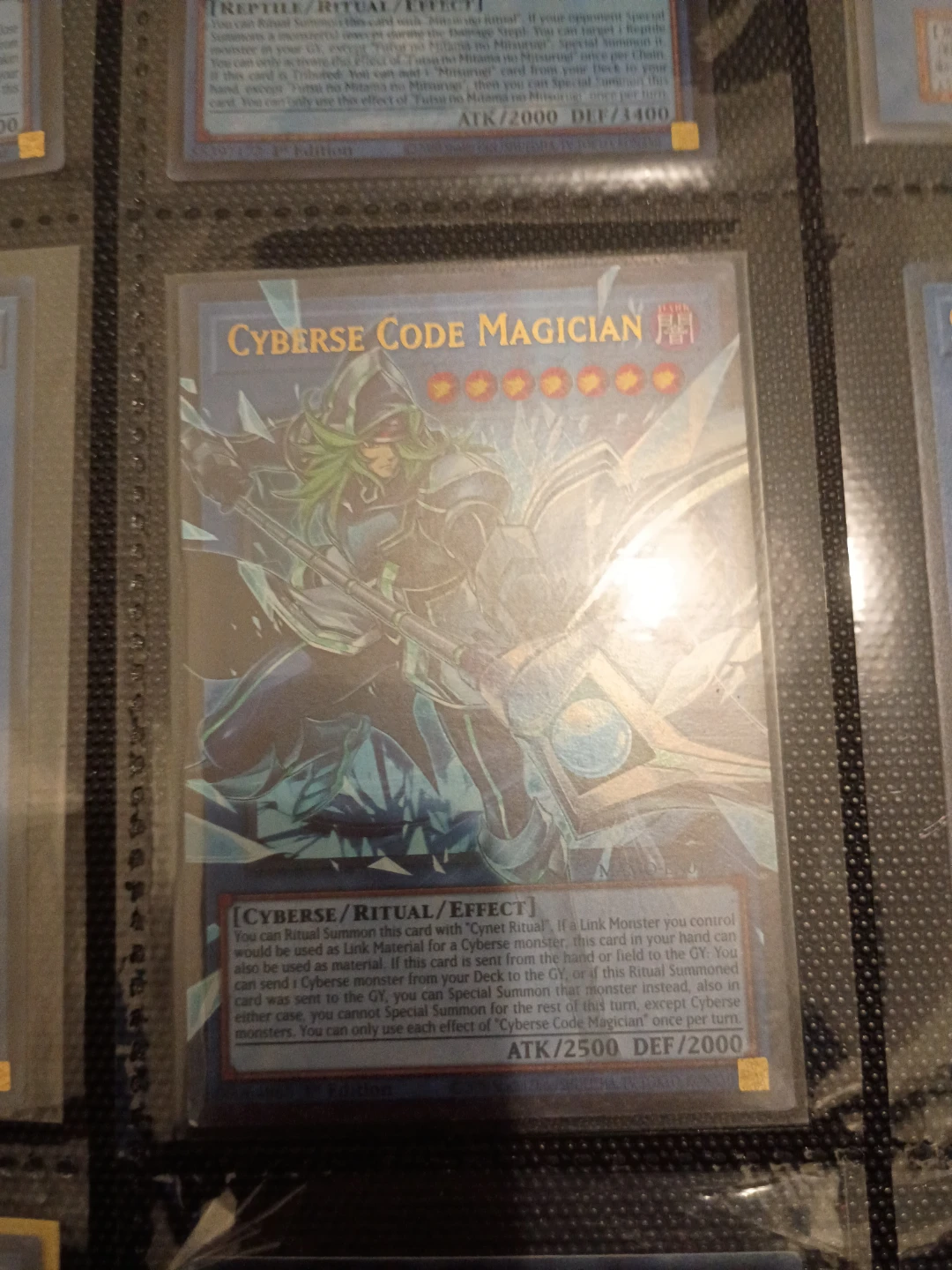 Yu-Gi-Oh! Cyberse Code Magician Card