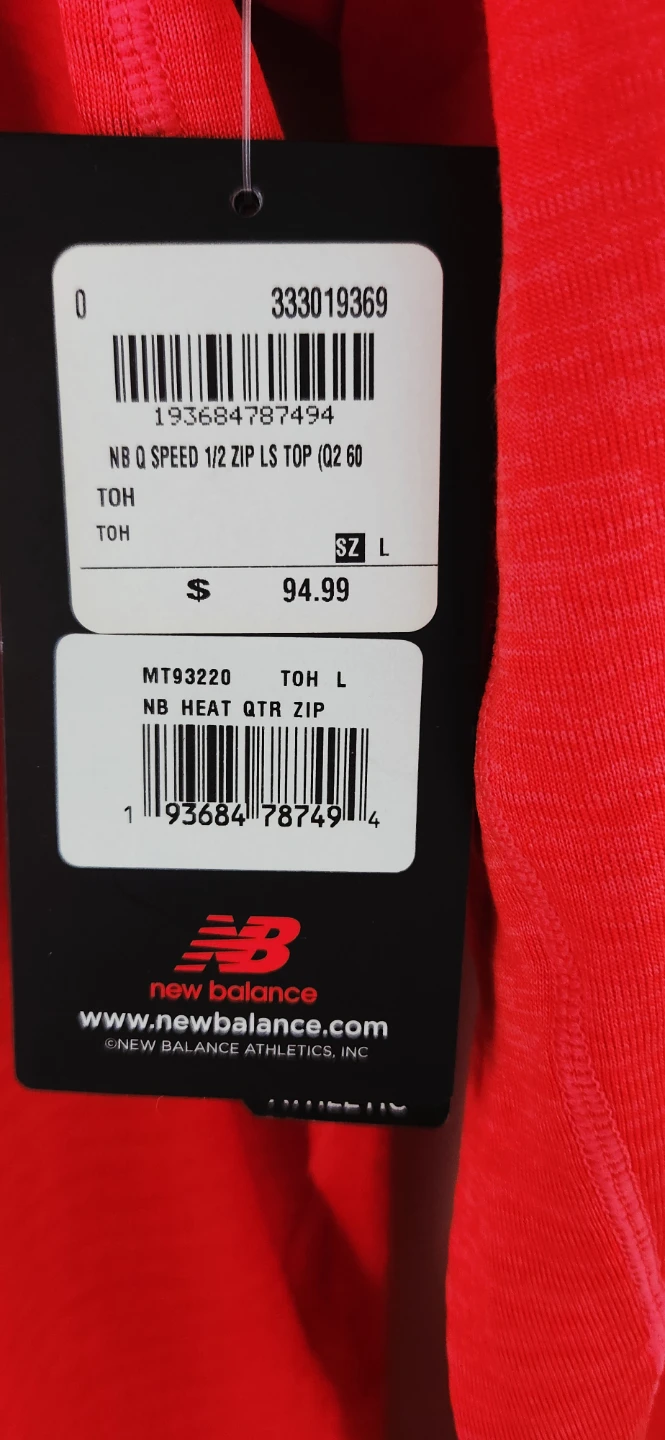 NWTG New Balance Heatgrid Long Sleeve T-Shirt - photo 2