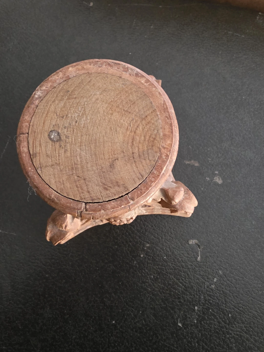 Ornate simulated Wood Decorative Pedestal Base - photo 5