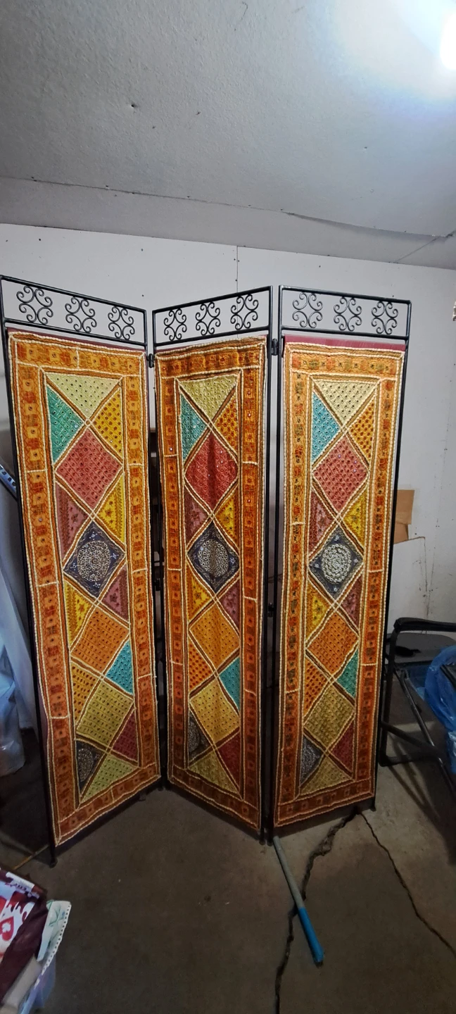3-Panel Reversible Room Divider