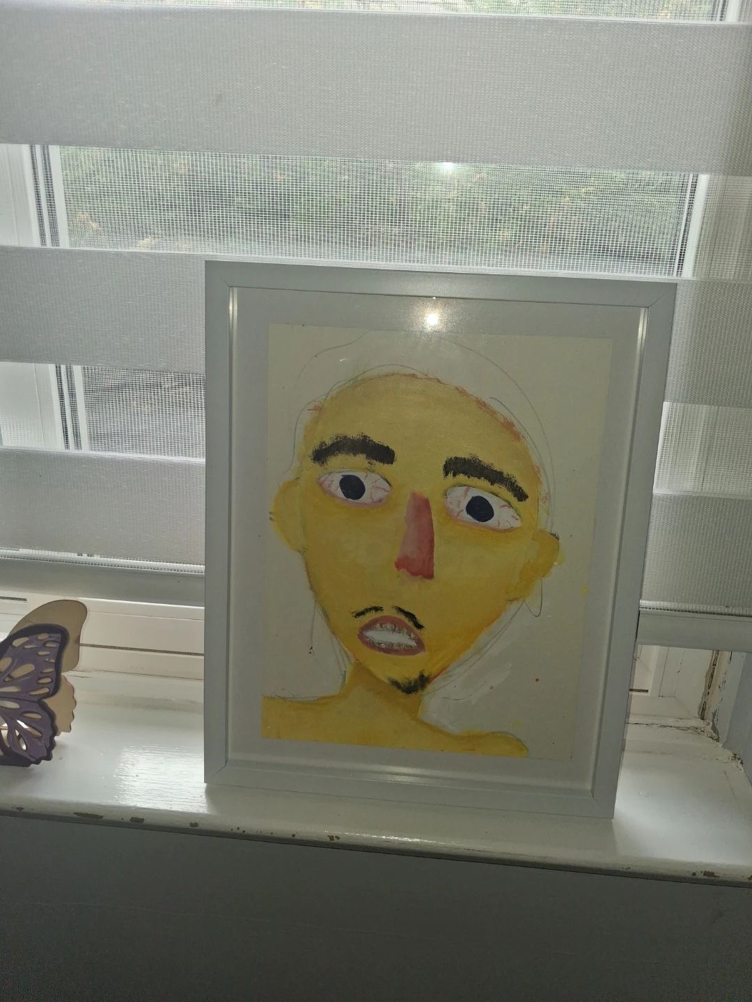Framed Portrait Painting