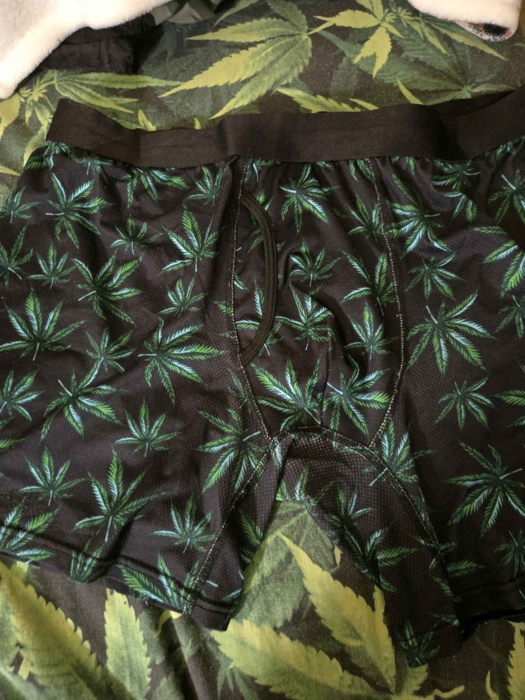 Leaf Print Boxer Briefs XL