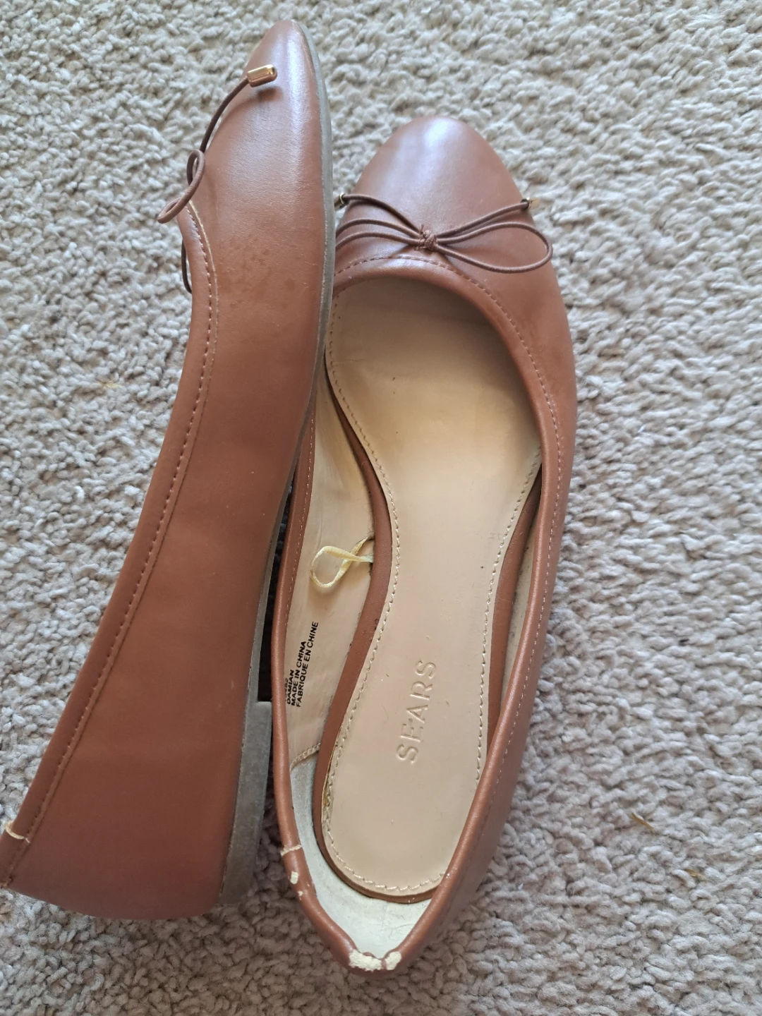 Sears Brown Ballet Flats - photo 2