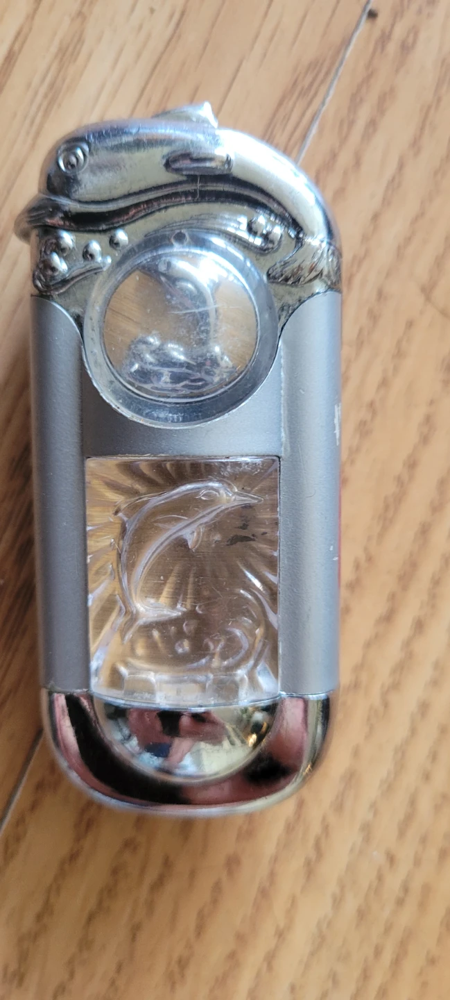 Dolphin Design Metal Refillable Lighter - photo 3