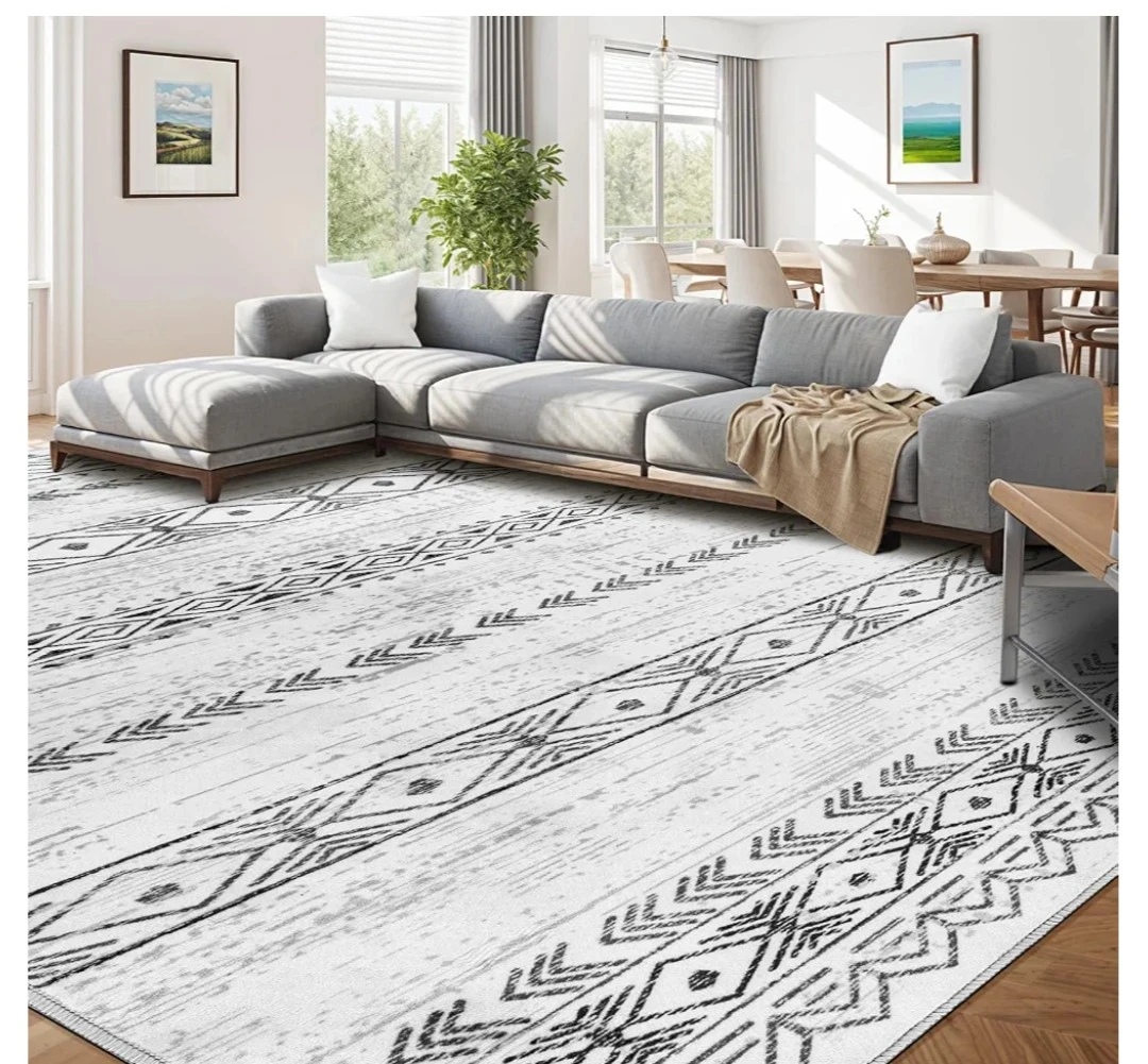 8×10 FT Machine Washable Rug - photo 4