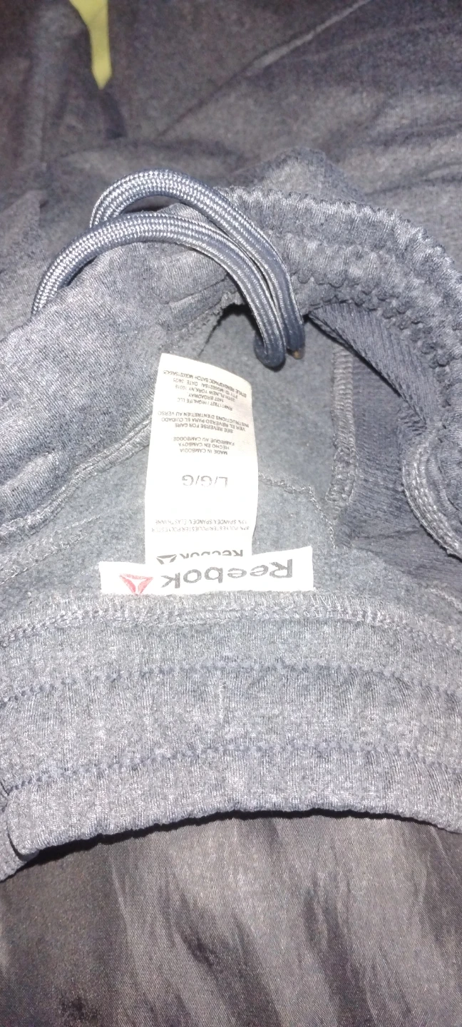 Reebok grey joggers size L - photo 2