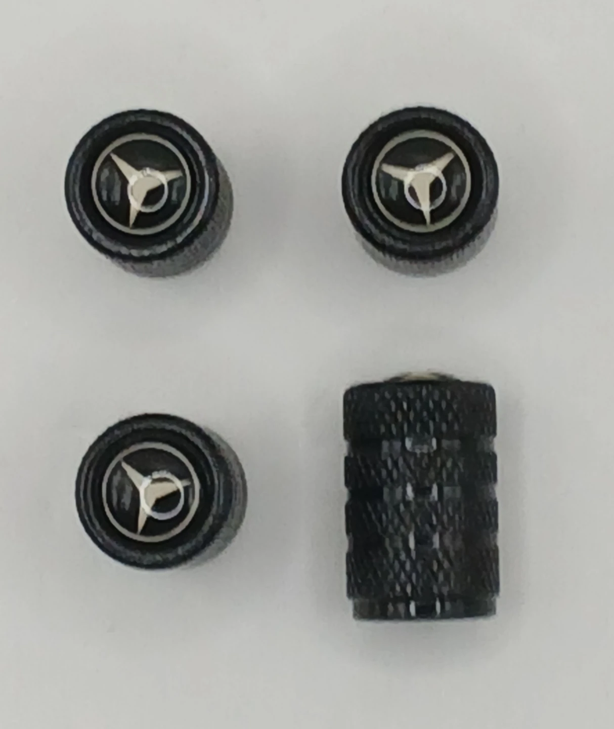 Mercedes-Benz Tire Valve Caps Set of 4